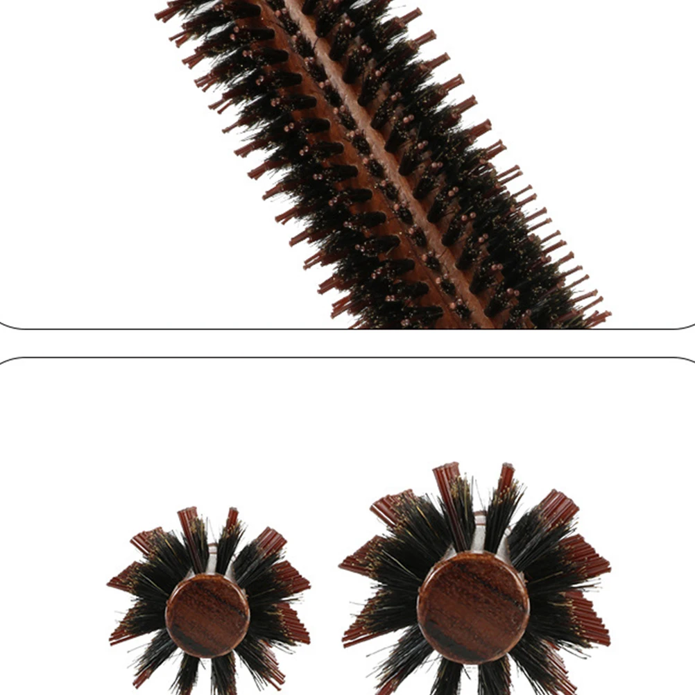 

Creative Light Brown Comb Scalp Massager Anti Static Detangling Hair Accessories Ergonomic Handle Relaxing Gift