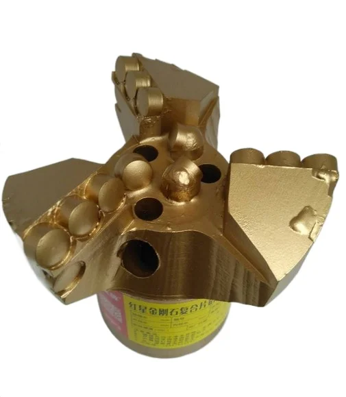 75#≈ 500# Diamond Three-Wing Four-Wing Coreless  PDC Bit