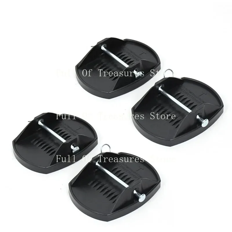 4Pcs Universal  Pads Leveller Accessories Support Stand for Trailers RV