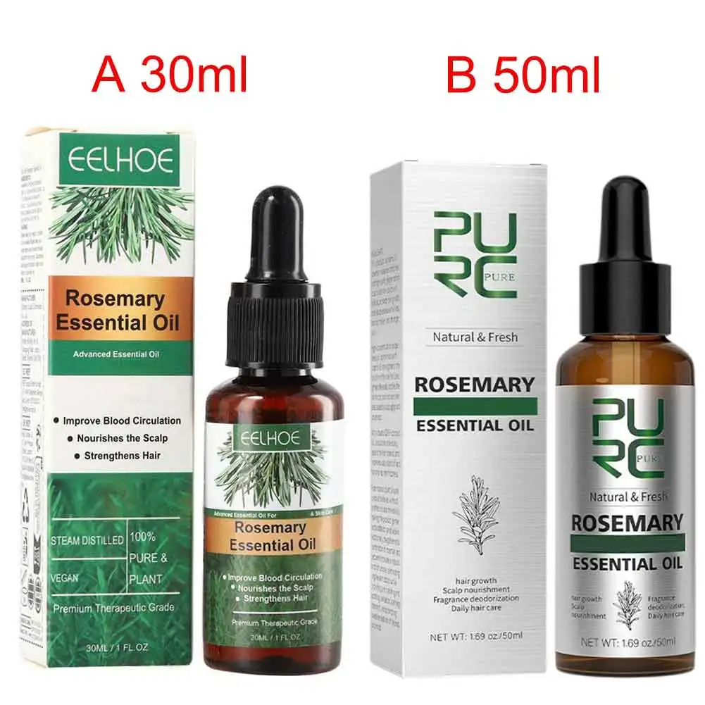 Rosemary Oil Hair Growth Products for Man Women Ginger Anti Hair Loss Fast Regrowth Thicken Oils Scalp Treatment Hair Care