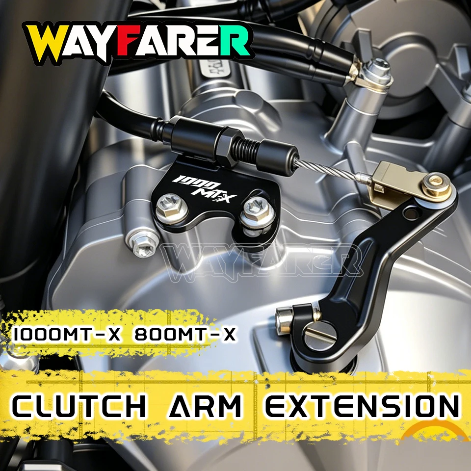 FOR CF 800MT 800NK 800MTX 1000MTX 800MT-X 1000MT-X MT MTX MT-X 2024-2027 2026 One Finger Clutch Lever Clutch Arm Extension Parts