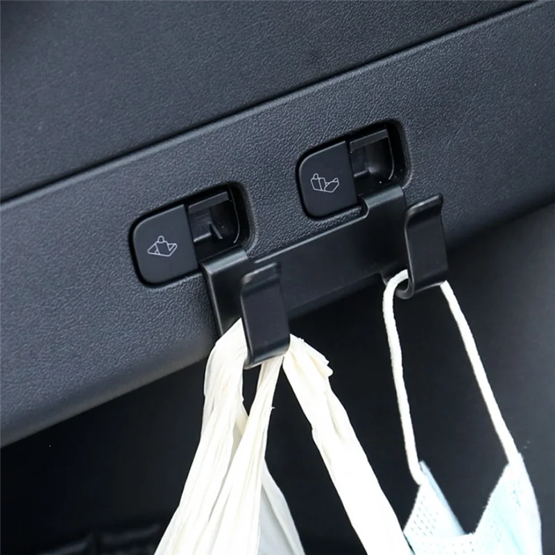 Car Rear Trunk Hook for Tesla Model Y Luggage Sundries Bag Hanger Storage Organizer Trim Refit Interior Accessories