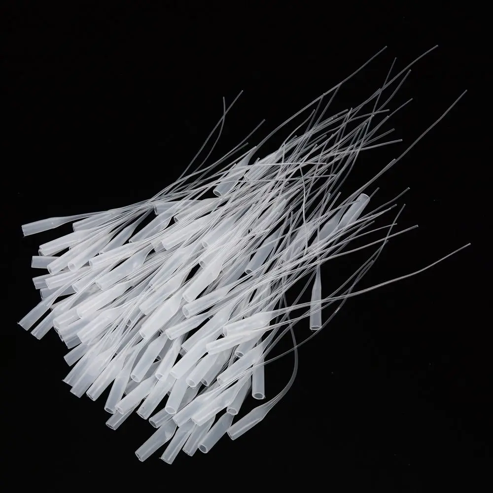 100 Pcs Glue Micro-Tips Plastic Glue Bottle Glue Extender Precision Applicator for Crafting, Lab Dispensing, Adhesive Dispensers