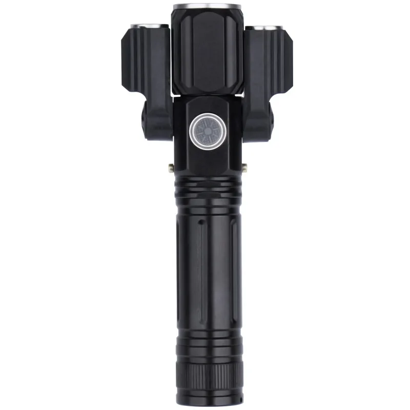 ZK30 USB Rechargeable Flashlight Led Waterproof Bicycle Front Light Adjustable Zoom Tactical Flashlights for Bicycle