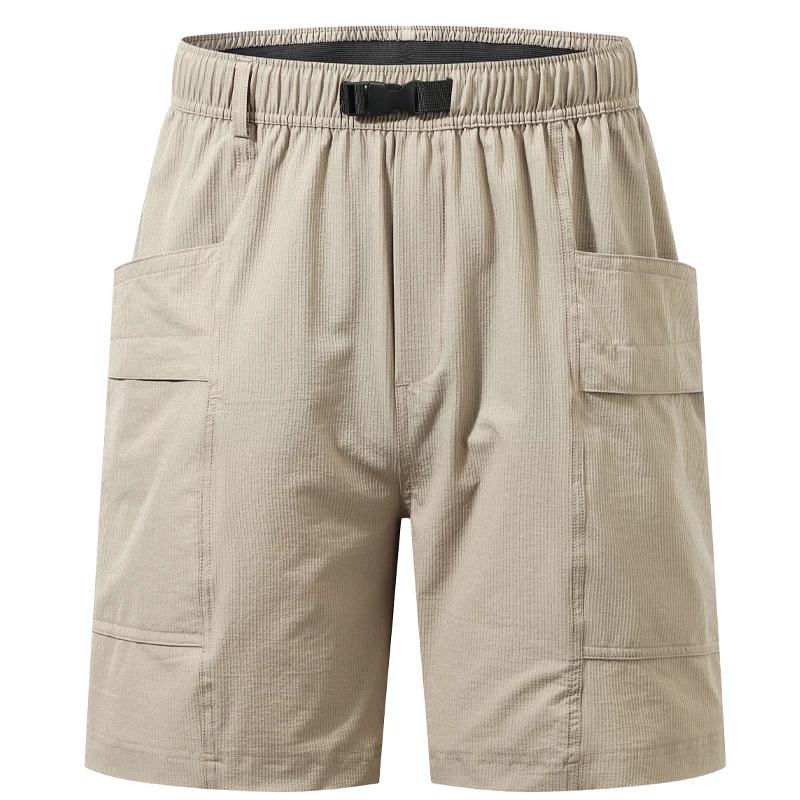 شورت تدريب غير رسمي من Octdoor شورت الجري الصيفي للصالات الرياضية يسمح بالتهوية سريع الجفاف وجيوب كبيرة شورت رياضي من الألياف اللدنة للمشي لمسافات طويلة #3