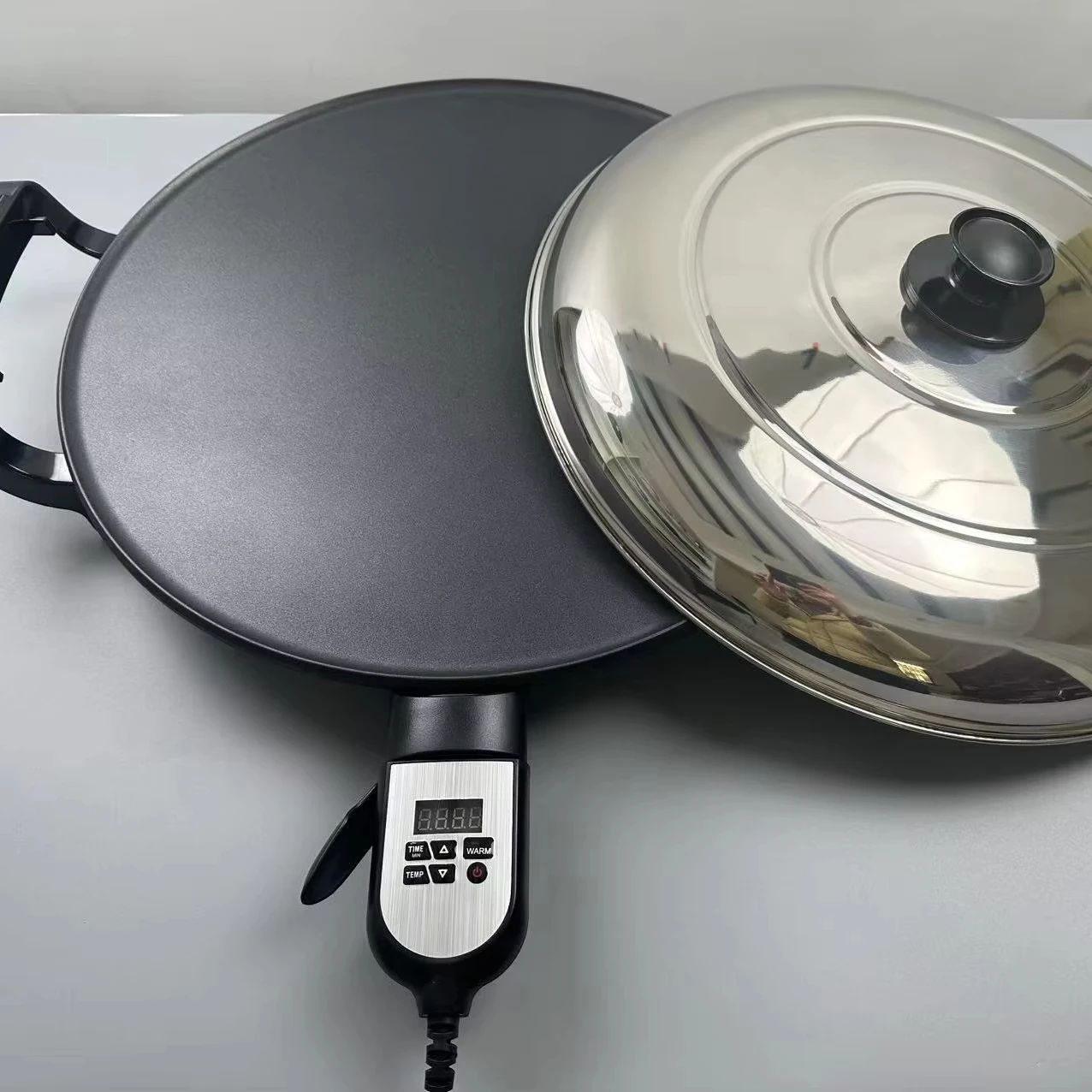 Digital Display Mogogo Injera Maker Crepe and Pancake Maker 47cm Large Size