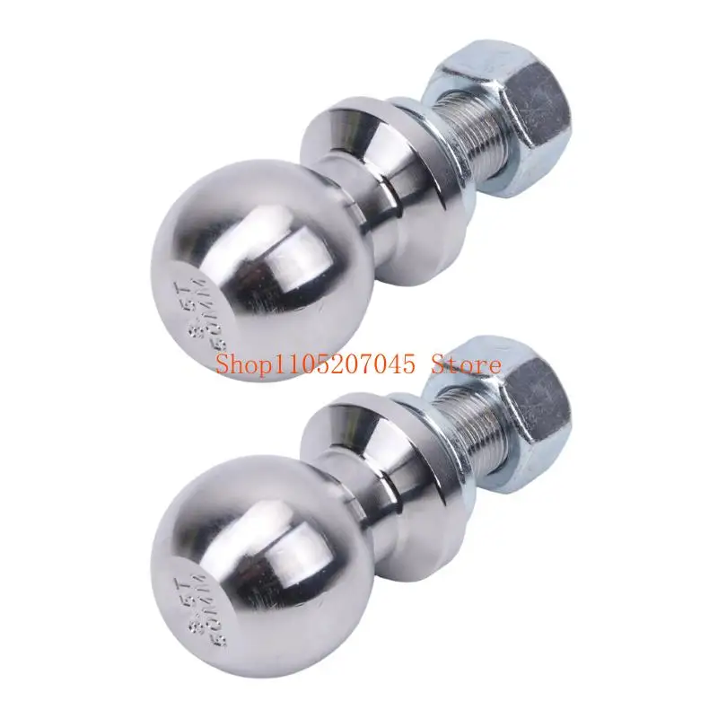 37cd 50mm 3.5T Trailer Coupling Tow Ball 2-Pack with Integrated Mounting Flanges