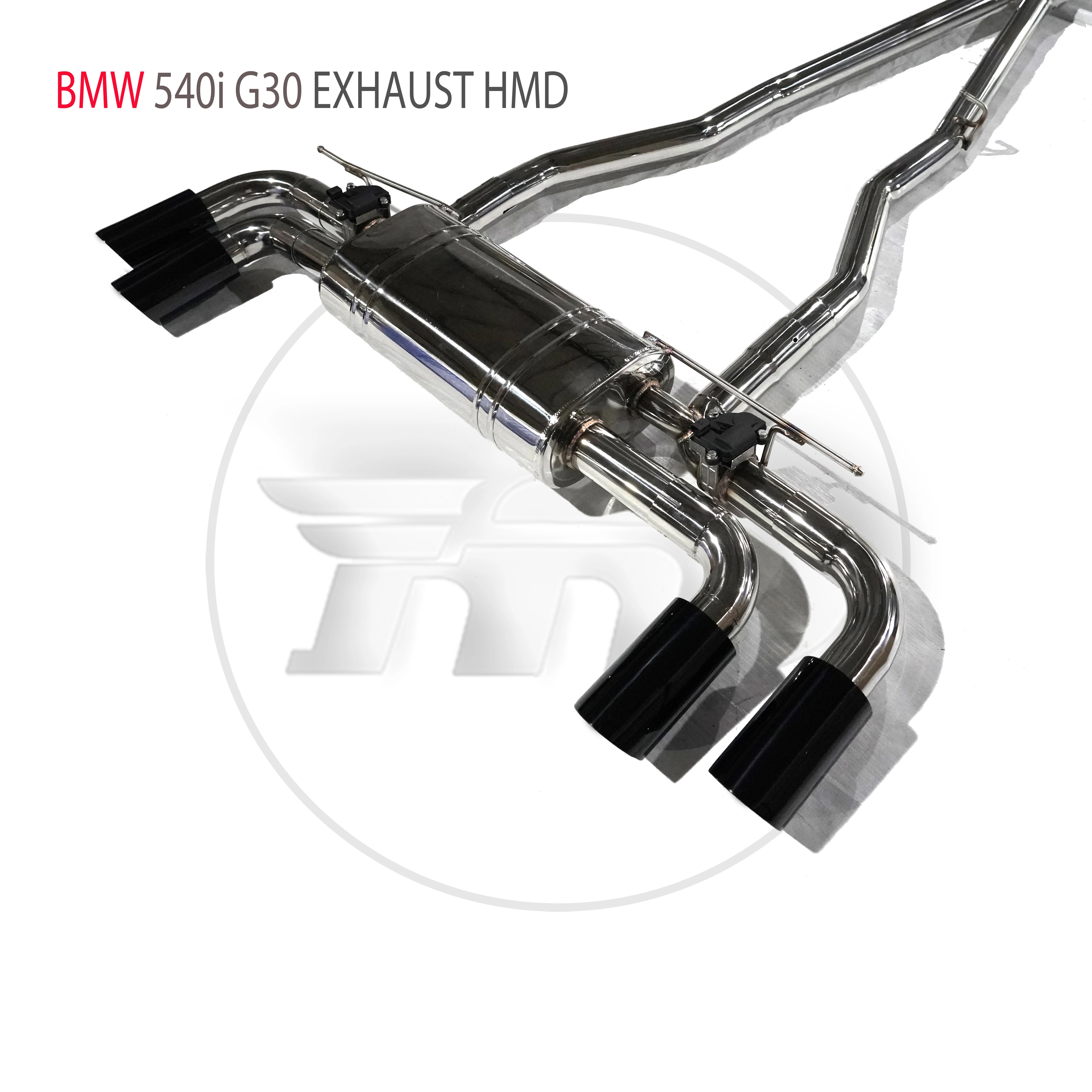 HMD Stainless Steel Exhaust System Performance Catback Is Suitable For BMW 540i G30 Modification Electronic Valve Muffler