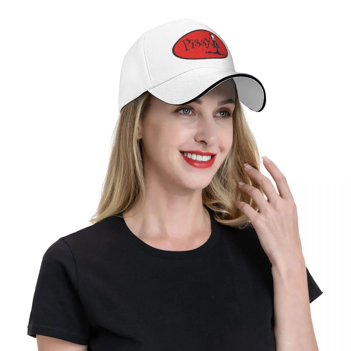 Ghoul en un mal humor pegatina para la venta sombrero Casual Unisex tocado blanco Golf sol sombreros diarios divertidos