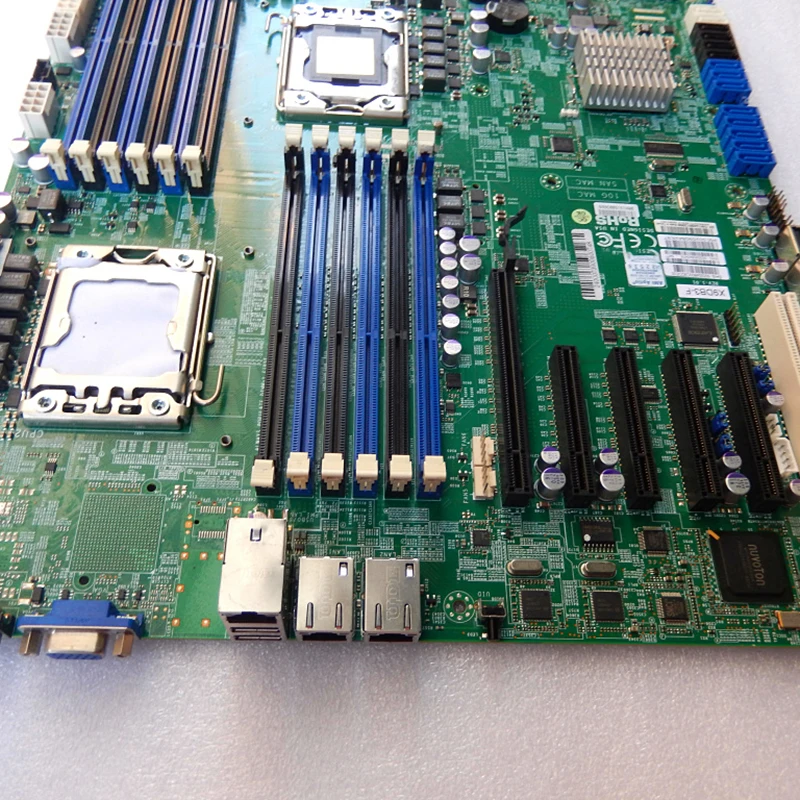 

X9DB3-F для серверной материнской платы Supermicro LGA 1356, поддержка процессоров C606 DDR3 Xeon E5-2400 и E5-2400 v2, 100% протестировано, быстрая доставка