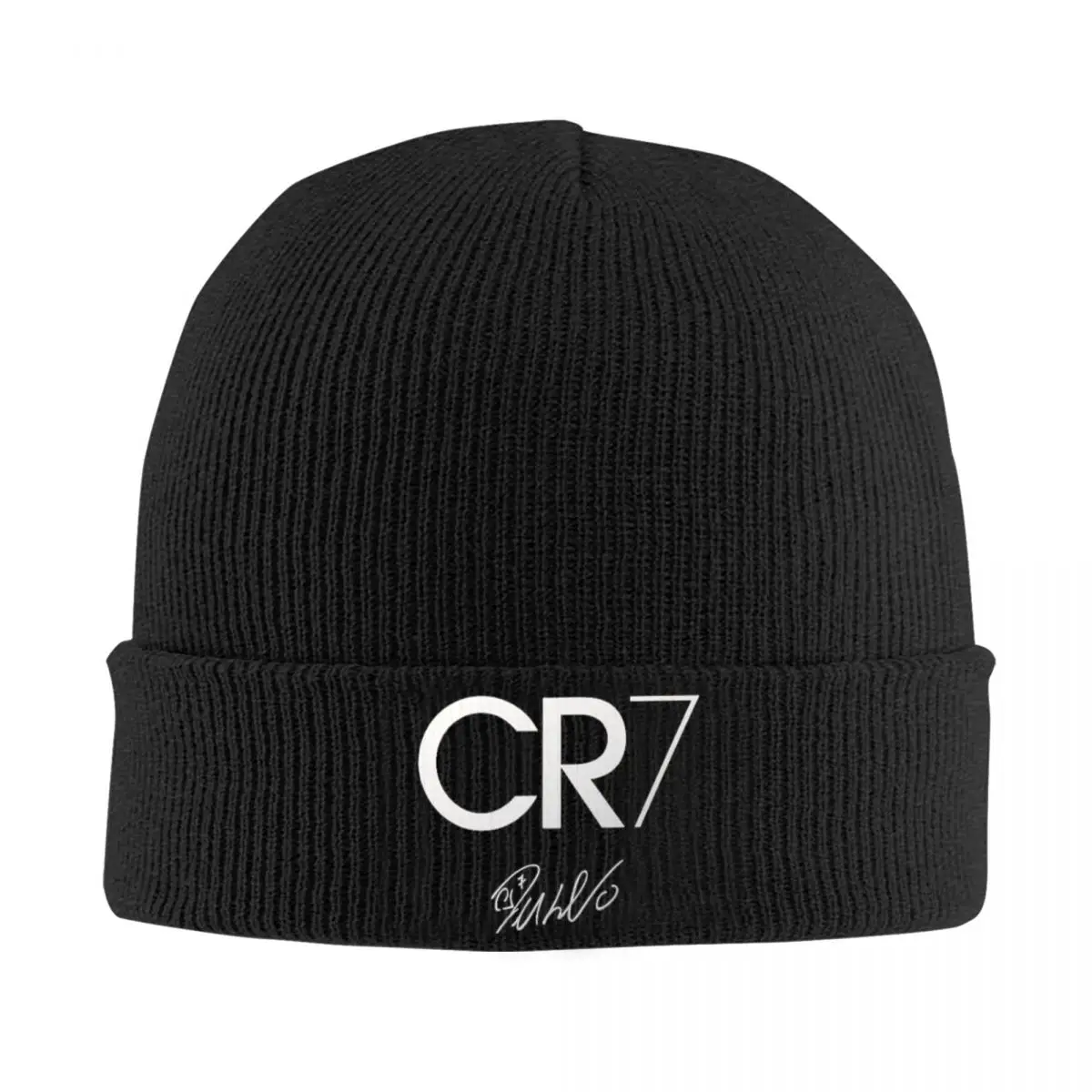 Gorro de fútbol CR7 para hombre y mujer, gorros de punto de fútbol, gorros de invierno, gorra cálida de Hip-hop, Ronaldos, regalos