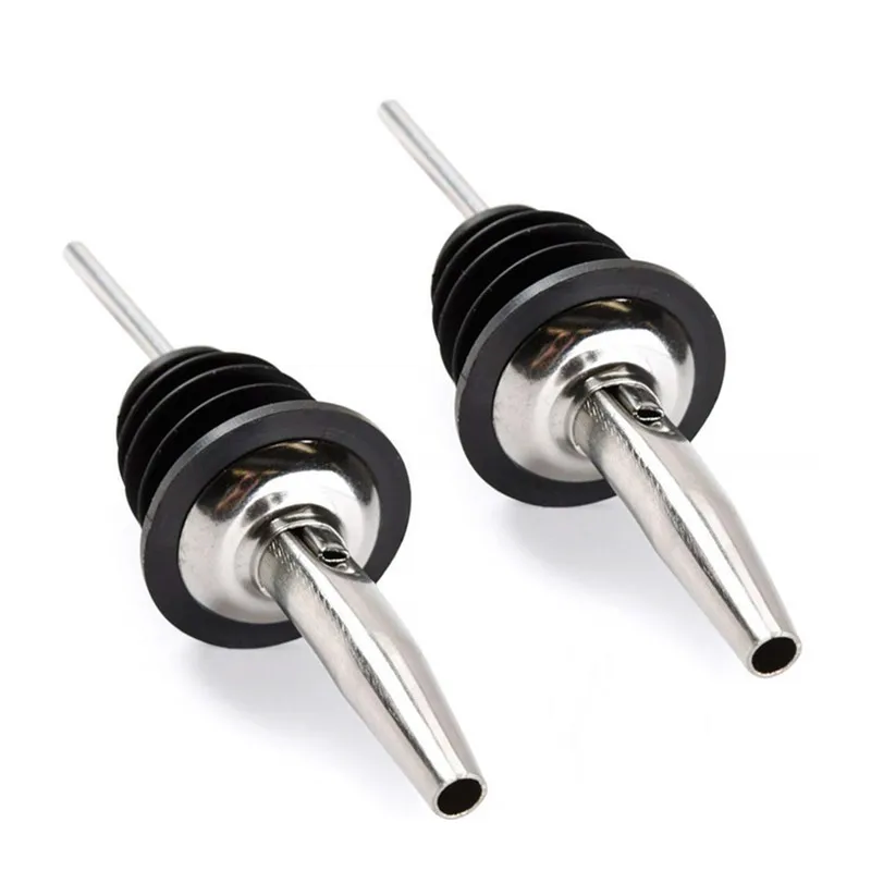 1 Pieces Stainless Steel Classic Bottle Pourers with Tapered Spout