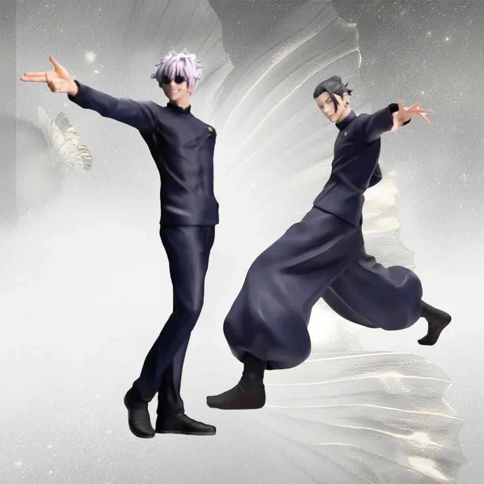 17cm Anime-Figur Noodle Stopper Satoru Gojo Actionfigur Geto Suguru Figur PVC Weihnachtsgeschenke Erwachsenen-Sammlermodell Puppenspielzeug
