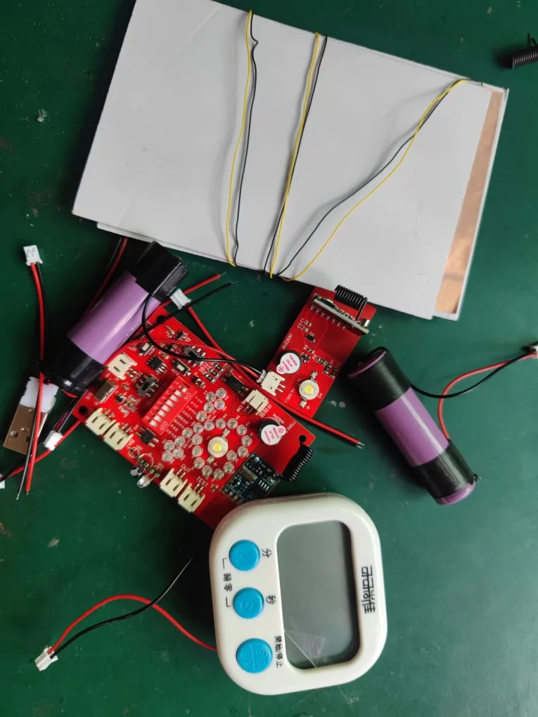 トライボエレクトリティ教育補助具-94、トライボエレクトリック-ナノ発電機アプリケーション実験ボード