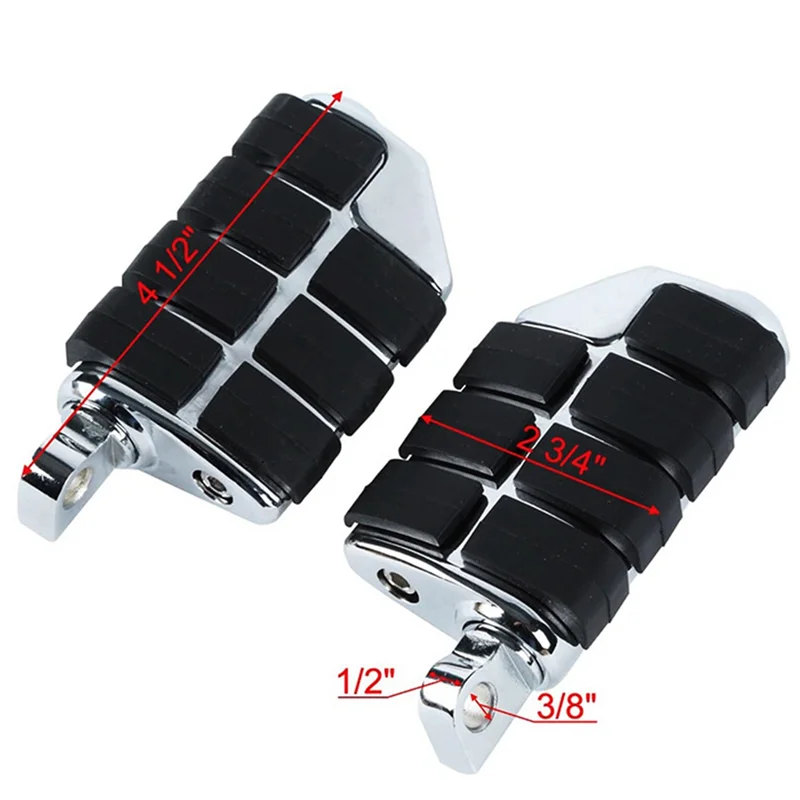 

Universal Motorcycle Footrest - Passenger Comfort Footpeg Kit For Motorcycle Modifications