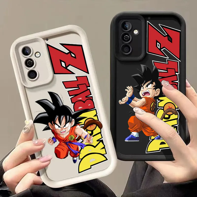 Anime Kids G-goku Sky Eye Stairs Soft Silicone Phone Case For Samsung Galaxy S20 S21 S23 S24 FE S22 S25 Plus Ultra