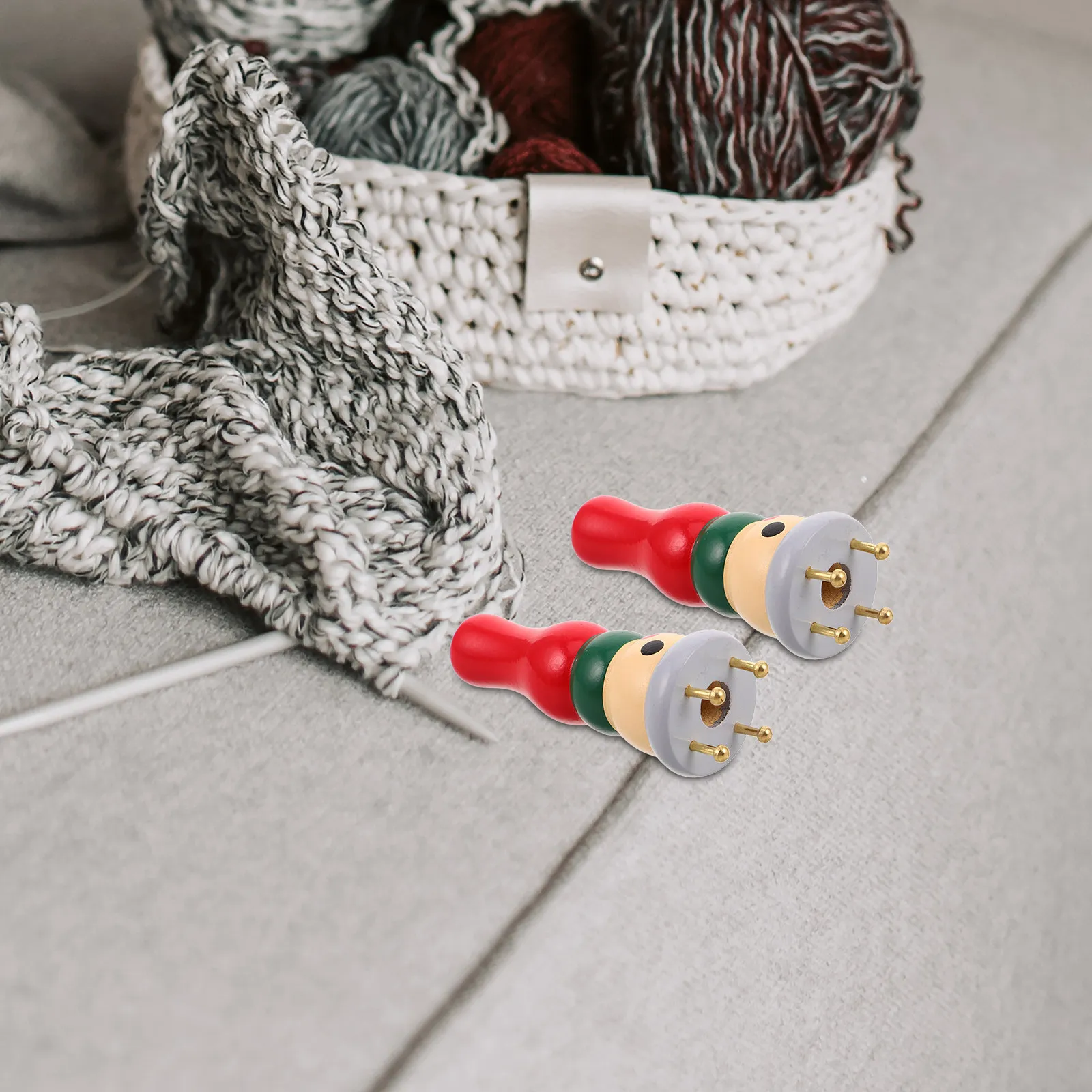 

Набор деревянных инструментов для плетения: креативный DIY-набор для вязания, спиральный вязальщик для пряжи, веревки, шапок, шарфов, шерстяных проектов, ручной спиннер