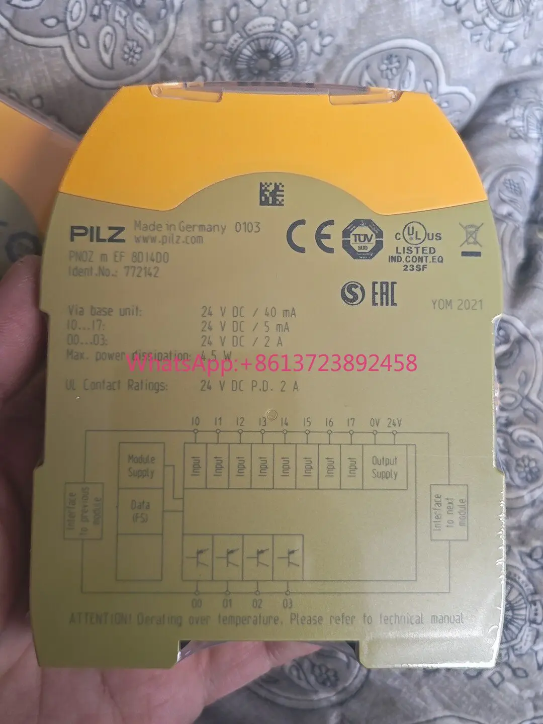 

Pilz 772142 safety relay Germany original in Stock