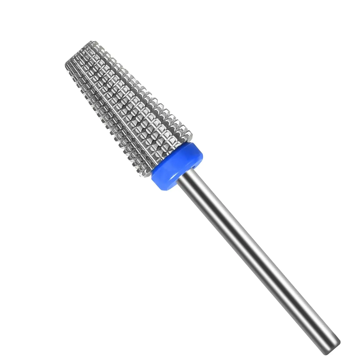 

5 in 1 Tungsten Carbide Nail Drill Bit, 3/32" Shank, Two-Way Rotation for Acrylic Gels Cuticle Removal