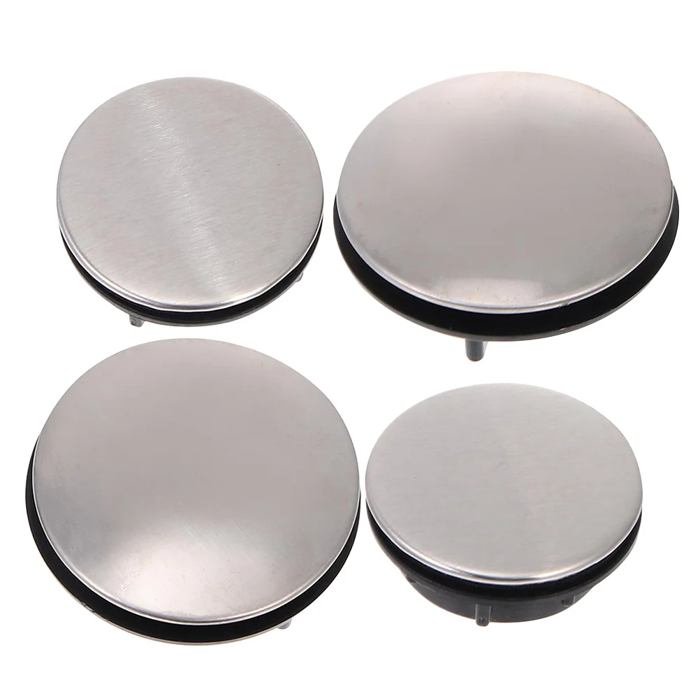 

4pcs Kitchen Faucet Hole Covers Sink Plug Replacement Caps for Extra Holes Durable Sink Cover
