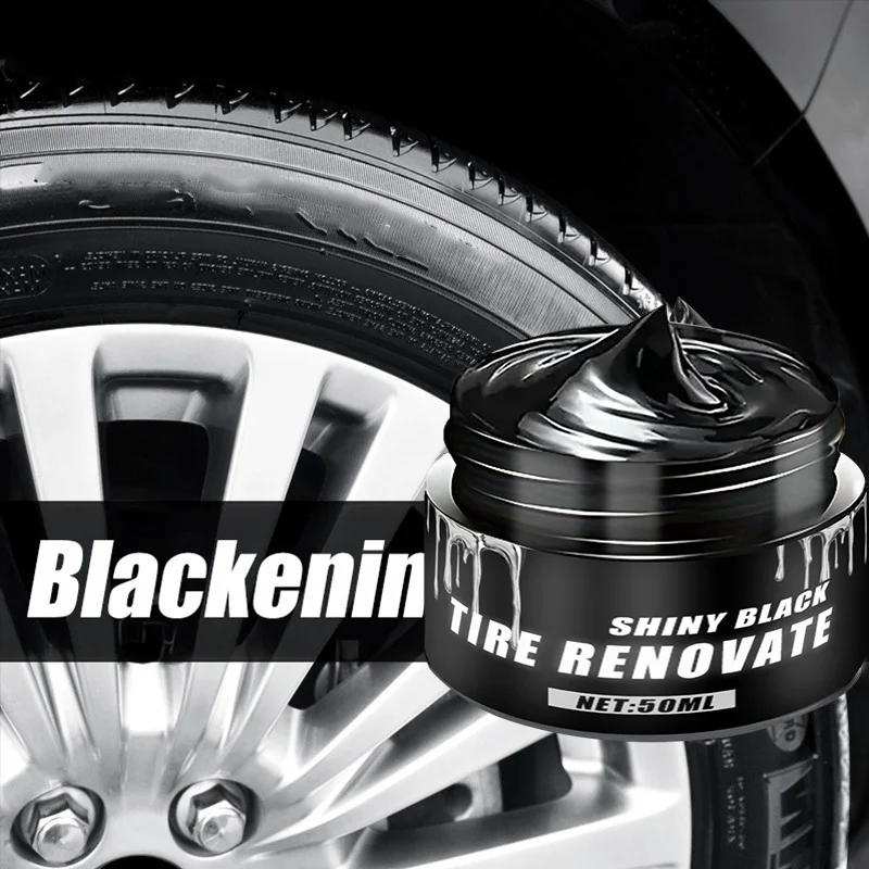 Powerful antifouling formula, instant brightening tire polish and protective agent, chemical concentrated gel/lotion, suitable