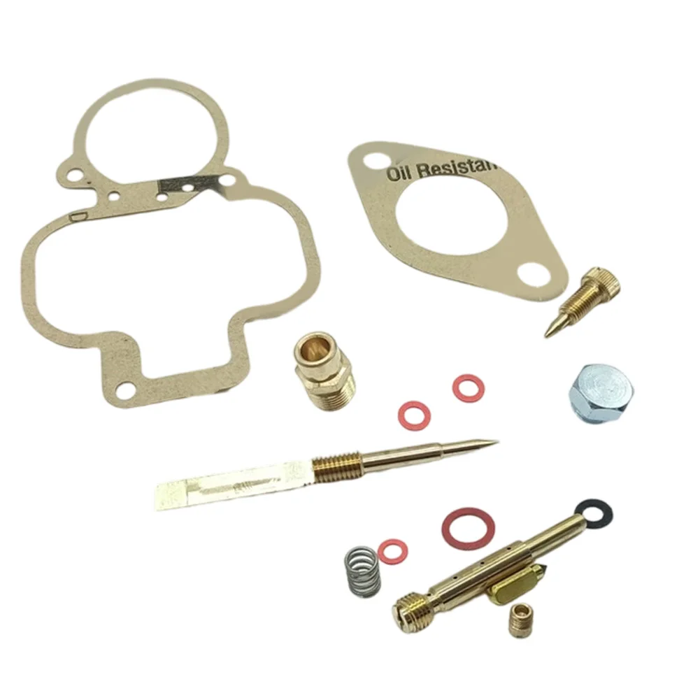 Carburetor Rebuild Kit For 1928-1931 For Ford Model A A-9590-T, 15Pcs Complete Set Garden Tools Lawn Mower Repair Parts