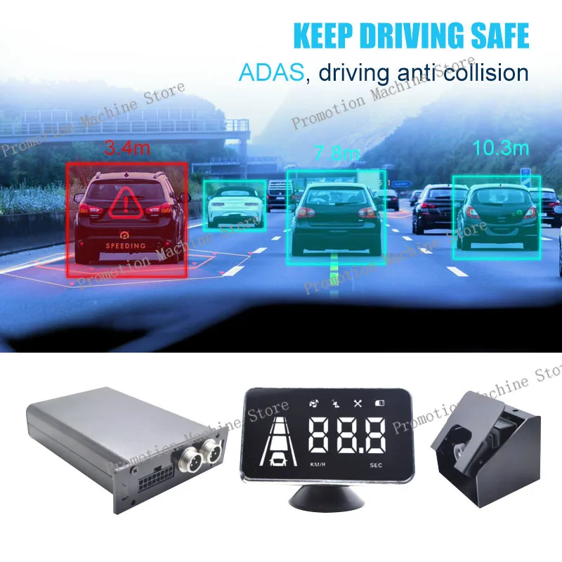 Picture 3: CareDrive Unique Car Driving Anti-collision Sensor System AWS650 with Front Collision Avoidance