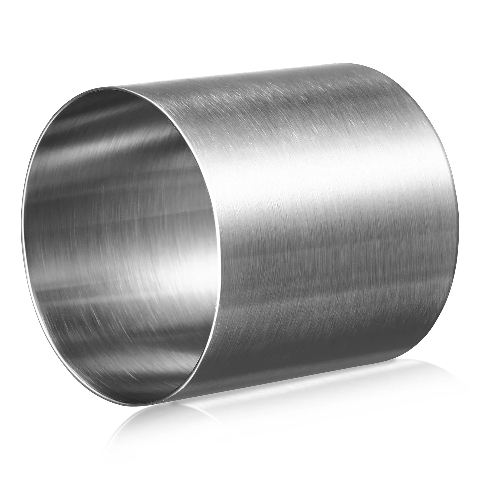 

1 pc Mini Round Stainless Steel Cake Mold Non-Rust Baking Tool For Diy Mousse Dessert Round Cake Baking Mold Kitchen Bakeware