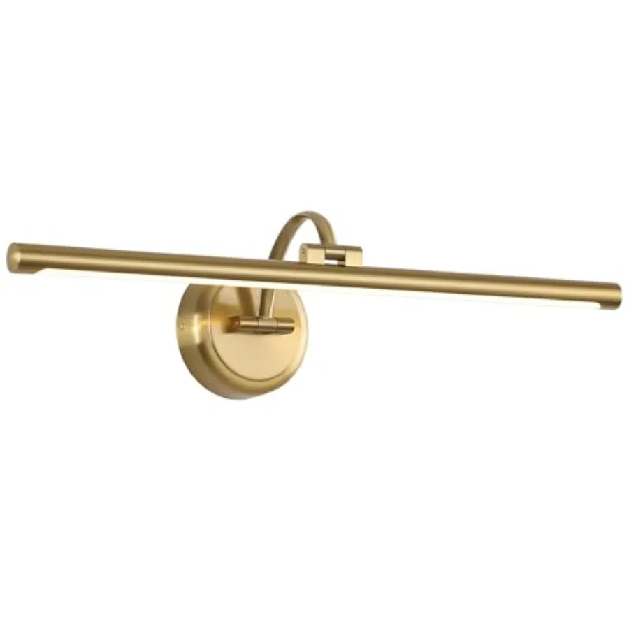 

Hard-Wired Picture Lights LED Wall Art Lighting Modern Brass Gallery Light Poster Lights Adjustable Swing Arm Picture Frame Lig