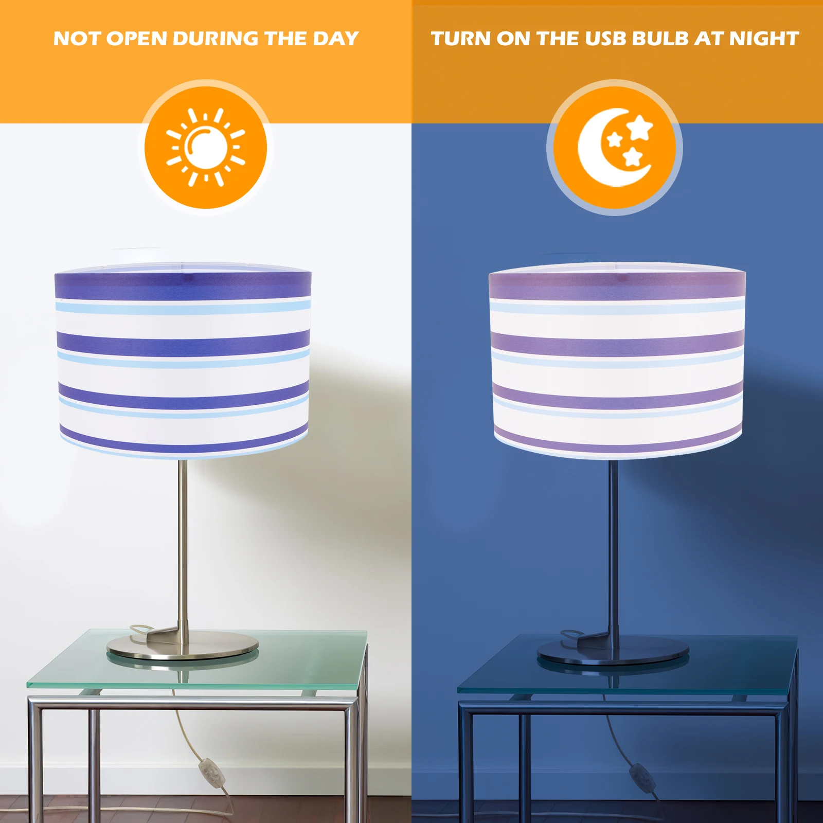 

Rectangle Fabric Lampshade Detachable Dust proof Stylish Cloth Lamp Shade for Table Floor Light Soft Non dazzling Easy