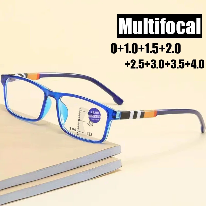 

Multifocal Reading Glasses for Women Men Intelligent Progressive Far and Near Dual-use Presbyopia Prescription Hyperopia Glasses