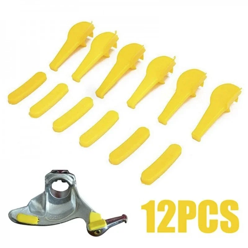 12Pcs (6set) Car Tire Changer Nylon Mount Demount Duck Head Insert Tyre Rim Protector