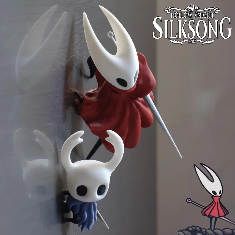 Game Hollow Knight: Silksong Hornet Cosplay Doll Resin Figure Model Desktop Ornament Accessories Refrigerator Magnet Prop