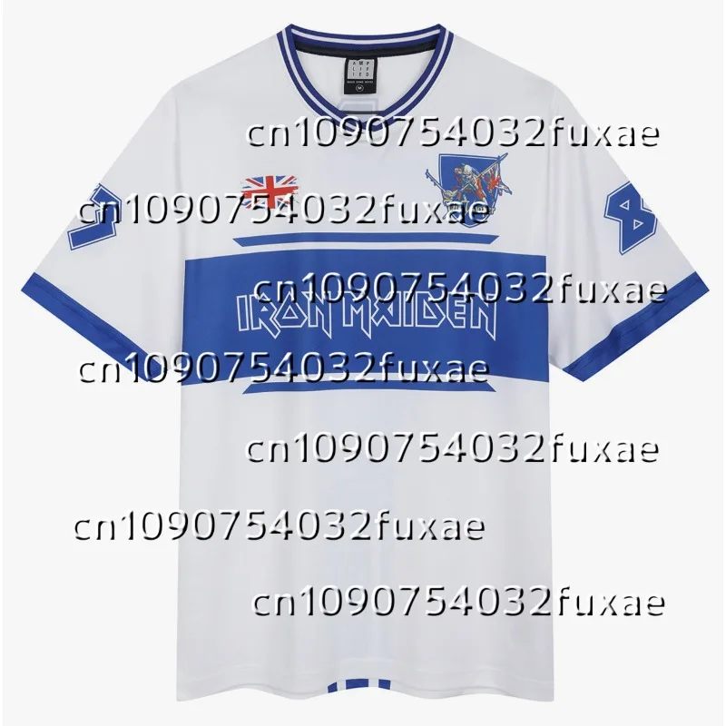 

Лето 2025 г., хит продаж, футболка West Ham Iron Maiden, специальное издание, футбольная тренировочная форма, быстросохнущая дышащая форма