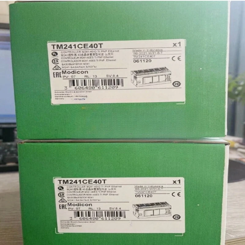 

Brand New Original TM241CE24R TM241CE40T TM241CE40R TM241C24R TM241C40R 8High-speed Inputs 10 Outputs 4 Source Fast shipping