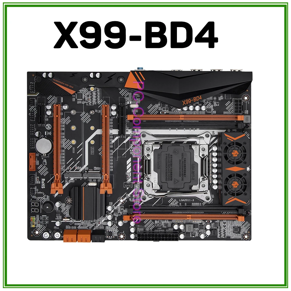 Для HUANANZHI X99-BD4 Серверная Материнская плата Intel X99 LGA 2011-3 4 канала