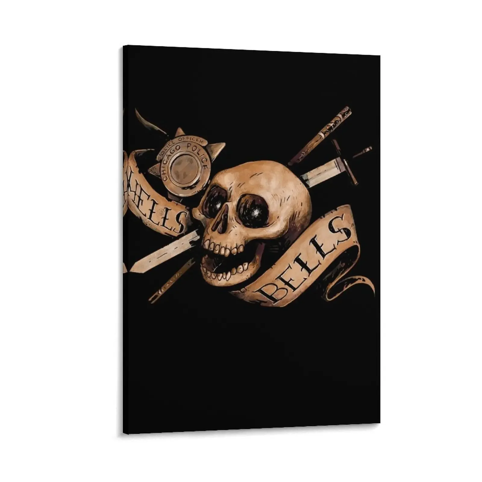 

Hells Bells Canvas Painting living room decoration Decor for room aesthetic room decoration cute decor