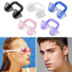 Creative Waterproof Nose Plug for Swimming Useful Reusable Silicone Swim Nose Protector Clip Diving Surfing Accessories