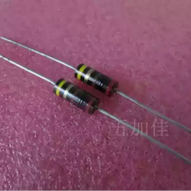 10-100pcs imported RCR32G201JS 200R Ω 200R 1W carbon core non inductive resistor color ring resistor