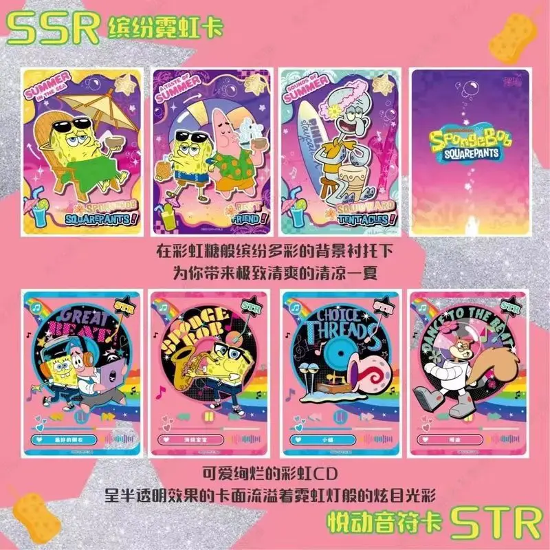 Carta originale Kayou Spongebob Squarepants Fun Time Series da collezione 25° anniversario Serie di personaggi Regalo per ragazzo Genuino Disponibile