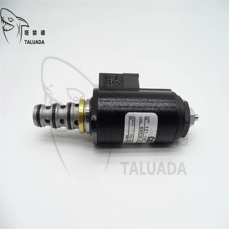 

For Hydraulic pump solenoid valve E320B E312C E325 E330B main pump solenoid valve KWE5K-31/G24DA30 121-1491