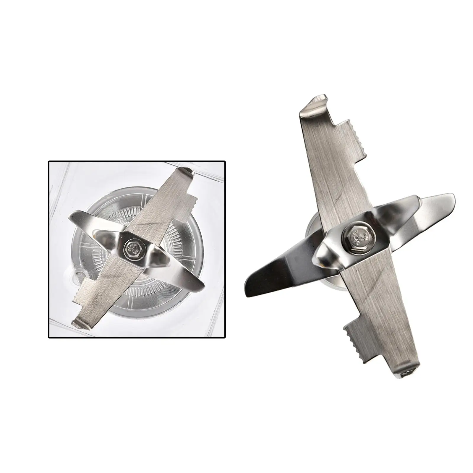 Blender Replacement Blade Stainless Steel Parts Attachment Food Processor Blade for Grinder Food Processor Juicer Mixer Chopping