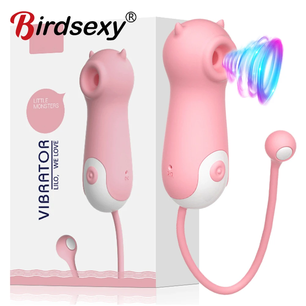 Clit Sucker Sucking Vibrator Female Clitoris Vacuum Stimulator Nipple Vagina Sex Toys for Adults 18 Women Masturbator Product