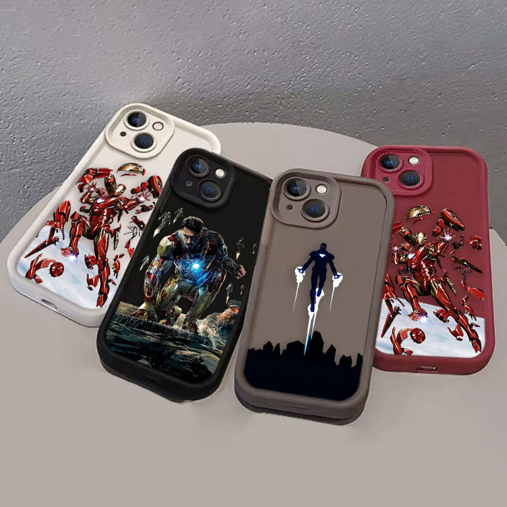 Marvel's Cool Iron Man Phone Case For OPPO REALME C21Y C30 C33 C35 C53 C55 C63 C65 C67 5 7I 8 11 12 GTMASTER GT3 GT6 NARZO Case