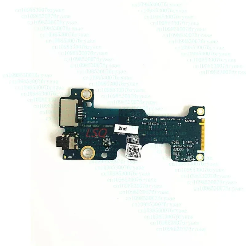 

Подходит для новой аудиоплаты Dell Dell G15 5520 5521 G16 7620 LS-L651PQQ