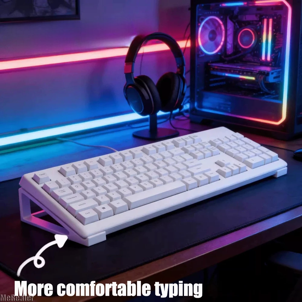 Keyboard Height Increasing Bracket, Inclined Height Increasing Keyboard Stand, Desktop Gaming Keyboard Support Bracket