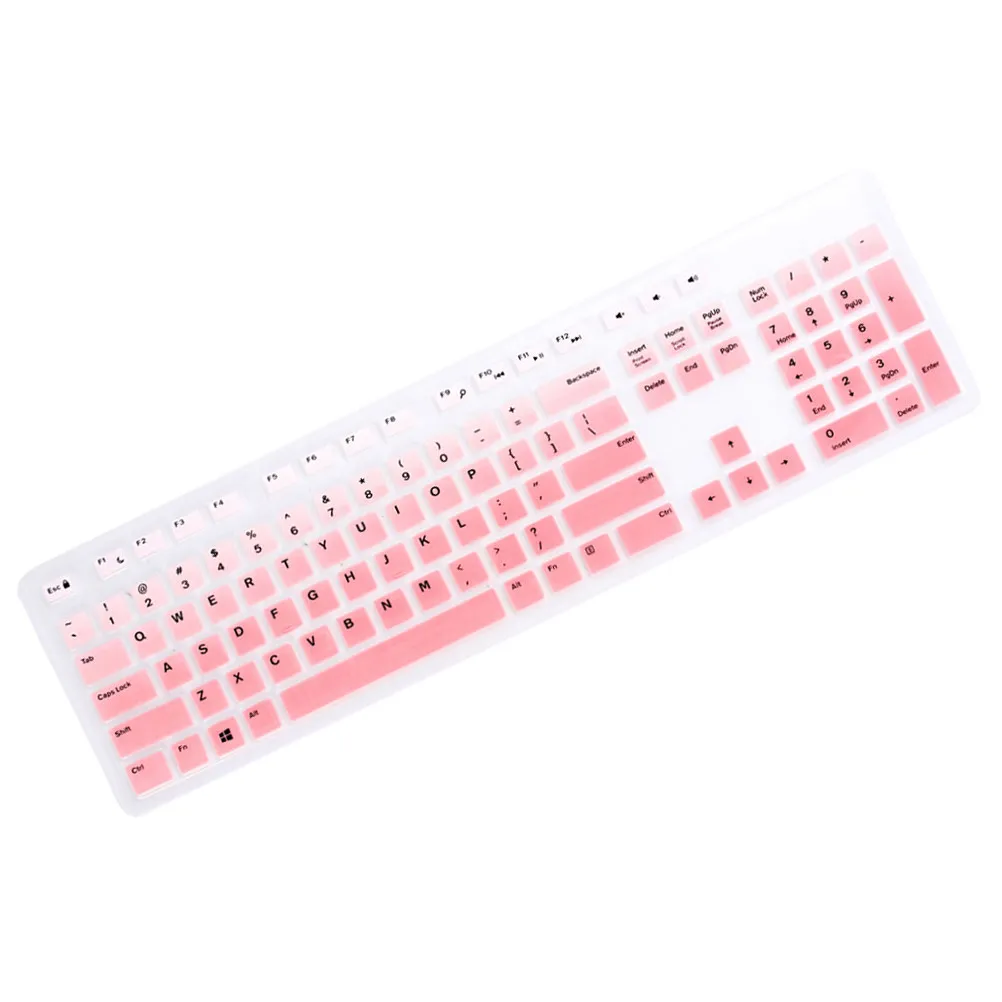 

1Pcs Keyboard Protective Film Silicone Cover Waterproof Dustproof for Kb216 Km636 Wired Wireless Keyboard