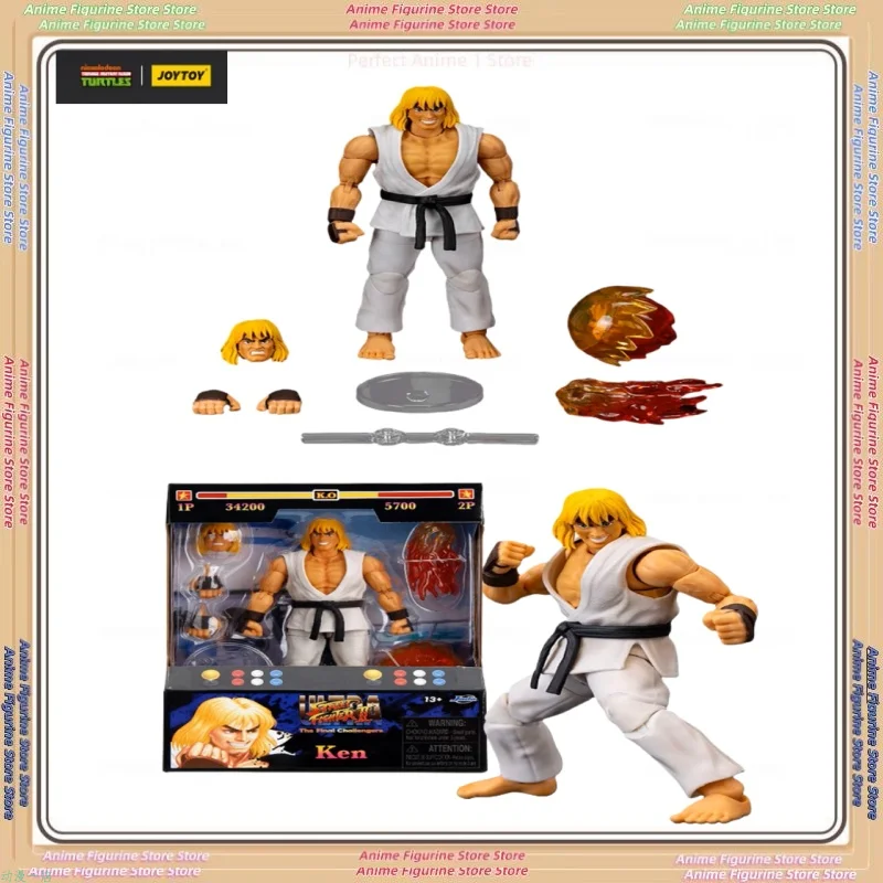 

Jada toys Jada Street Fighter 2 1/12 Ken White 6-inch Movable Action Figure Model