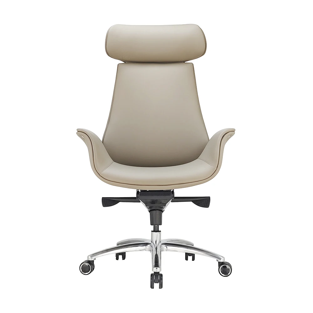 

Wholesale Luxury Boss Executive Office Chair Luxury Leather Ergonomic Swivel Computer Desk Traditional Design For Office