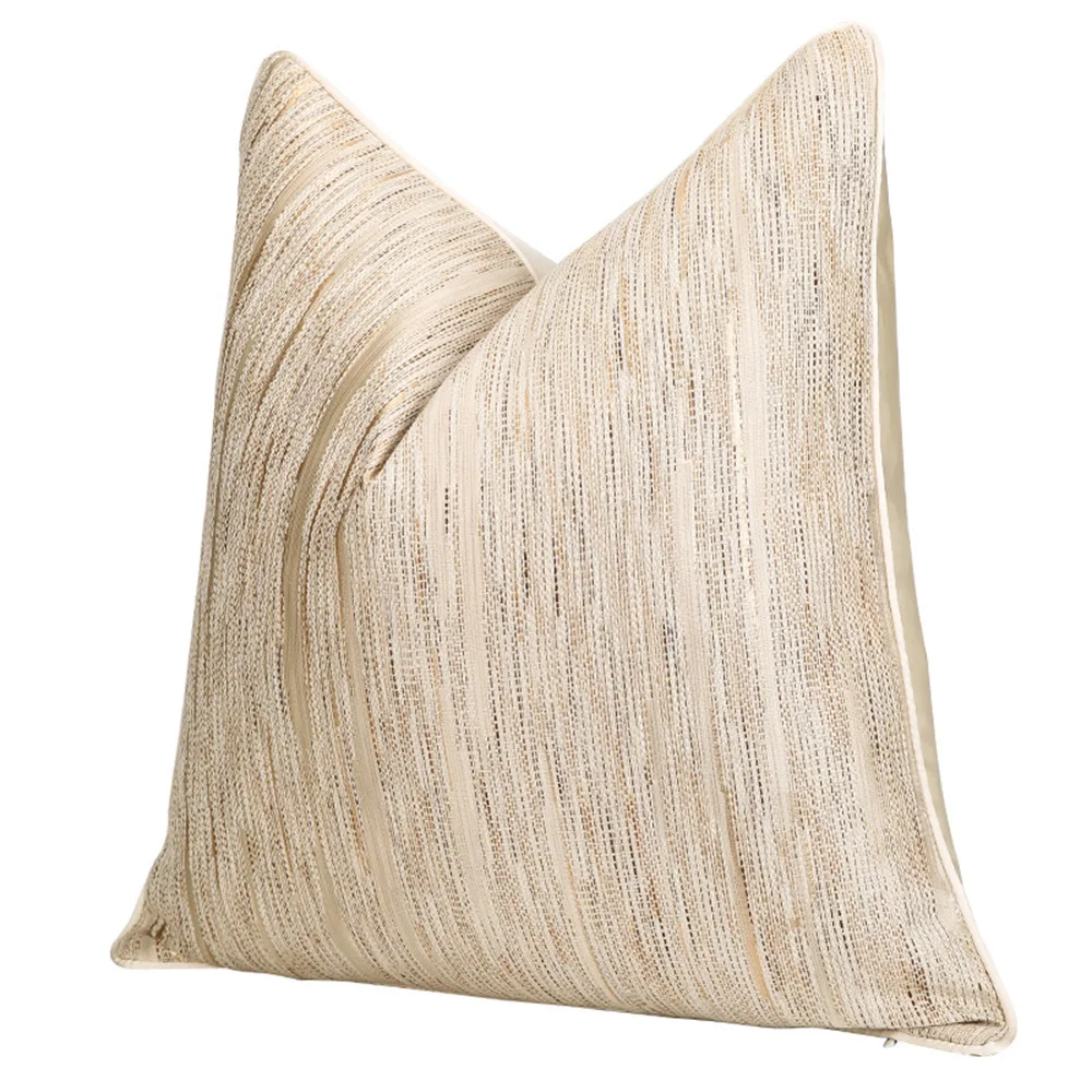 Luxury Thick Cushion Covers 30x50 45x45 50x50, Sofa Bed Pillowcase, Zipper Closure, Cotton, Living Room Decorative Throw Pillows